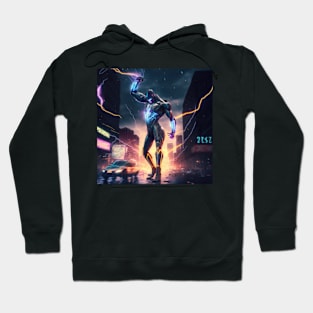 Lightning Throw-down Superhero Hoodie